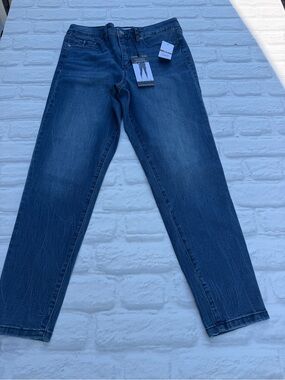 Sofia by Sofia Vergara Dark Wash Women's Jeans High Rise Curvy Ankle Size 10